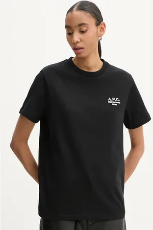 A.P.C. T-shirt bawełniany standard rue madame GOTS kolor z aplikacją COHBU.M26388