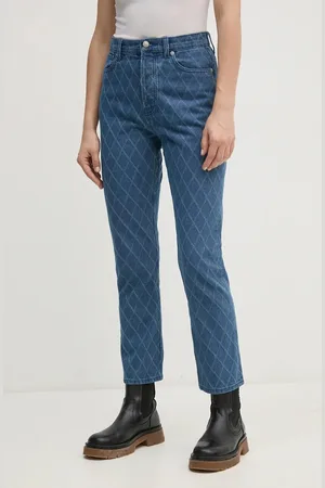 Pepe Jeans Jeansy STRAIGHT JEANS UHW DIAMOND damskie high waist PL204722