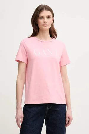 GANT T-shirt bawełniany damski kolor 4200502