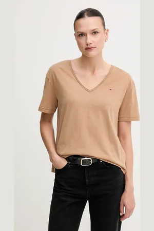 Tommy Hilfiger T-shirt bawełniany damski kolor WW0WW43901