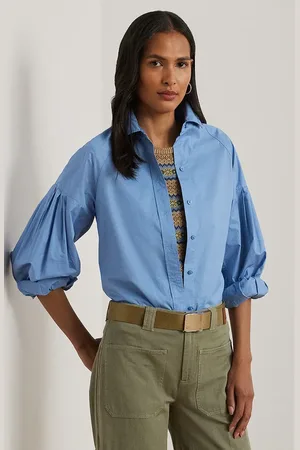 Ralph Lauren Koszula bawełniana damska kolor regular z kołnierzykiem klasycznym 200963847
