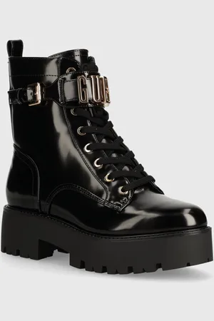 Guess Botki VAIRES damskie kolor na platformie FLTSOM PAT10