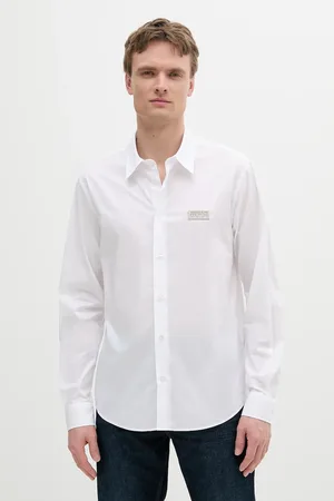 VERSACE Koszula bawełniana męska kolor regular z kołnierzykiem klasycznym 78GALYR1 CN002