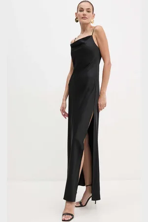 Patrizia Pepe Sukienka kolor maxi prosta 8A1381 A051