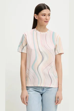 Paul Smith T-shirt bawełniany damski kolor W2R.232V.PP5105