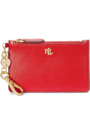 Ralph Lauren Portfel skórzany damski kolor 432962368