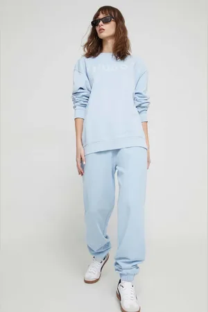 HUGO BOSS Bluza bawełniana damska kolor z aplikacją 50512022