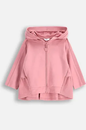 COCCODRILLO Bluza niemowlęca kolor z kapturem gładka DREAM DIARIES GIRL NEWBORN