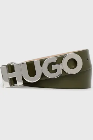 HUGO BOSS Pasek skórzany 50470629 damski kolor 50470629