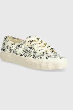 Superga Tenisówki 2750 SKETCHED FLOWERS damskie kolor S6122NW