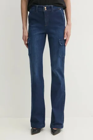 Guess Jeansy damskie high waist W5RA1B D5L91