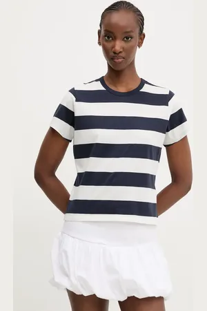 Abercrombie & Fitch T-shirt bawełniany damski kolor KI139-5266
