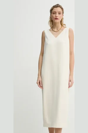 THEORY Sukienka kolor midi prosta O1109601