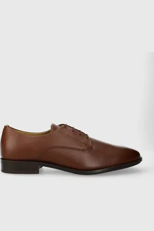 HUGO BOSS Półbuty skórzane Colby męskie kolor 50498467