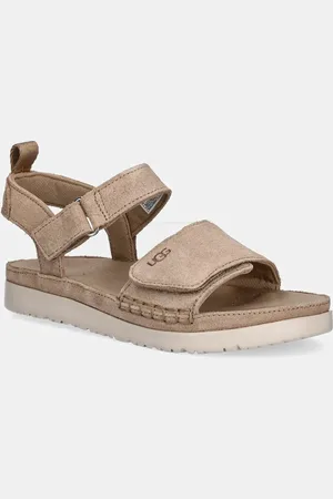 UGG Sandały zamszowe dziecięce GOLDENSTAR kolor