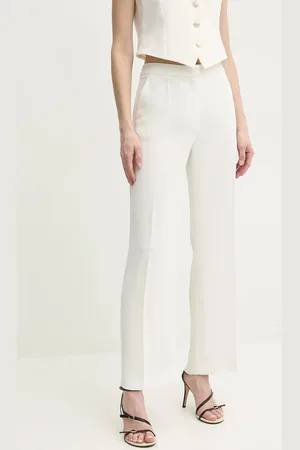 LUISA SPAGNOLI Spodnie damskie kolor proste high waist 542013