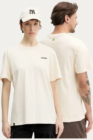 BARROW T-shirt bawełniany kolor z nadrukiem S5BWUATH084