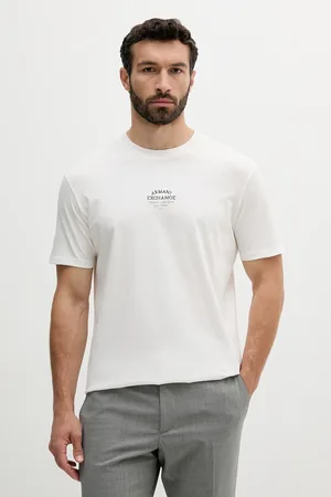 Armani Exchange T-shirt bawełniany męski kolor z aplikacją XM000761 AF12308