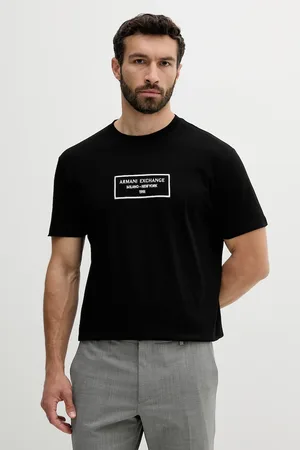 Armani Exchange T-shirt bawełniany męski kolor z aplikacją XM000552 AF10356