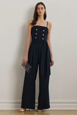 Ralph Lauren Kombinezon kolor z dekoltem karo 253962765
