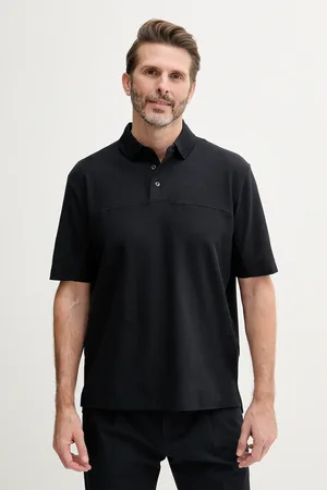 Armani Exchange Polo bawełniane męski kolor gładki XM000357 AF12758