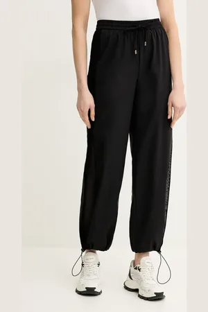 Liu Jo Spodnie damskie kolor szerokie high waist TA5074 T2900