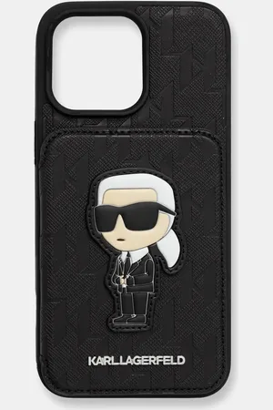 Karl Lagerfeld Etui na telefon iPhone 15 Pro Max kolor KLHCP15XSAKKNSCK