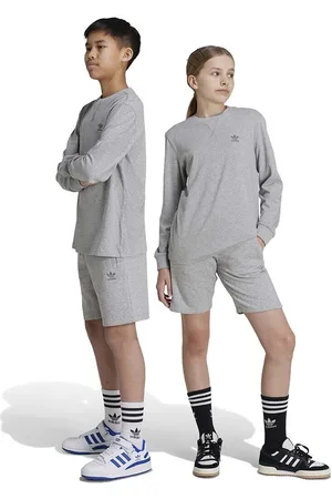 adidas Szorty dziecięce SHORTS kolor melanżowe regulowana talia IX5237