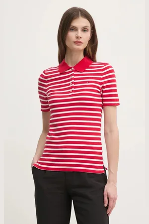 Tommy Hilfiger Polo damski kolor WW0WW43225