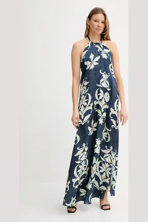 FORTE FORTE Sukienka kolor maxi prosta 13906 my dress