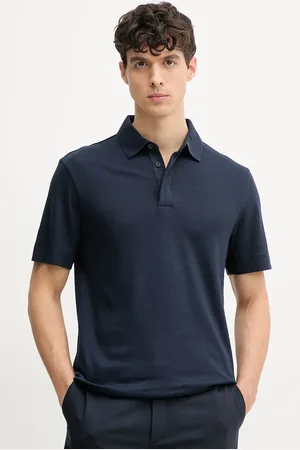 HUGO BOSS Polo męski kolor gładki 50536667