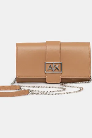 Armani Exchange Torebka kolor żółty XW000358 AF12039