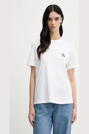 Calvin Klein T-shirt bawełniany damski kolor LV047C905G