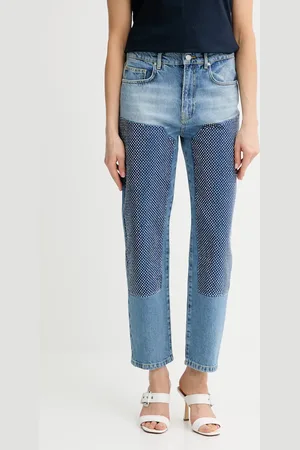 Pinko Jeansy damskie high waist 104635 A2F7