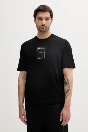 Armani Exchange T-shirt bawełniany męski kolor z aplikacją XM000570 AF10356