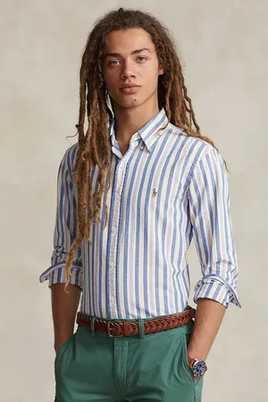 Ralph Lauren Koszula bawełniana męska kolor relaxed z kołnierzykiem button-down 710928920