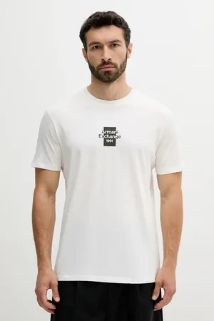 Armani Exchange T-shirt bawełniany męski kolor z nadrukiem XM000767 AF12308