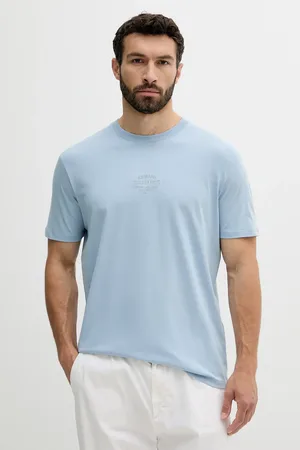 Armani Exchange T-shirt bawełniany męski kolor z aplikacją XM000761 AF12308