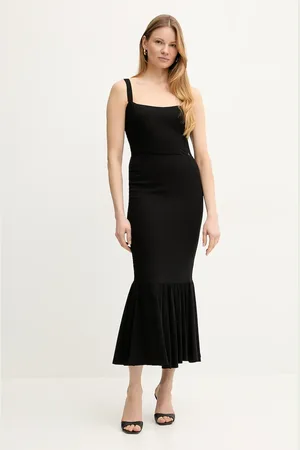 Guess Sukienka FLEUR kolor midi dopasowana W5GK20 WH4S2