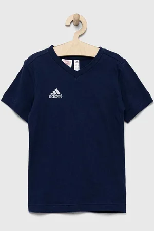 adidas T-shirt bawełniany dziecięcy ENT22 TEE Y kolor z aplikacją