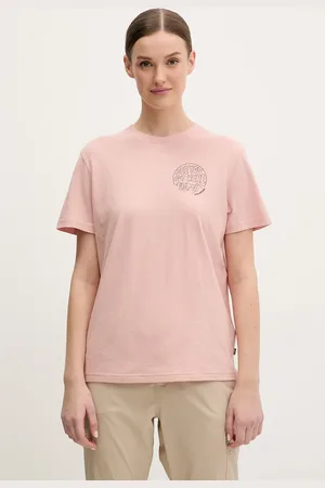Fjällräven T-shirt Hemp Blend Out Here damski kolor F14600215