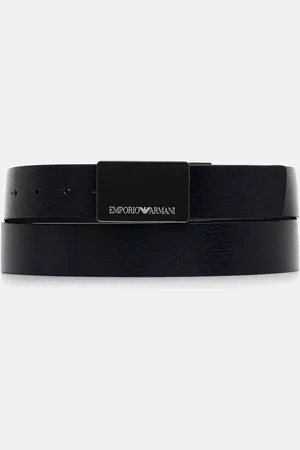 Emporio Armani Pasek skórzany