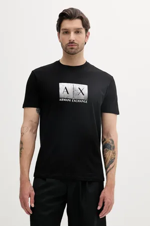 Armani Exchange T-shirt bawełniany męski kolor z nadrukiem XM000555 AF10358