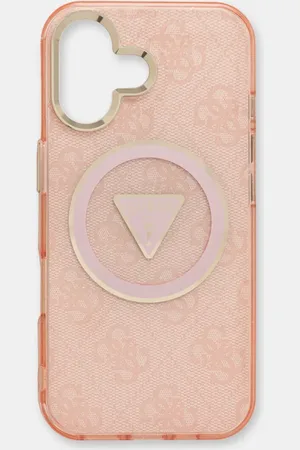 Guess Etui na telefon iPhone 16 kolor GUHMP16SHG4PRTGP