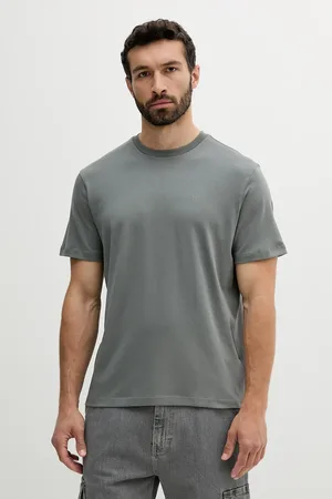 Calvin Klein T-shirt bawełniany męski kolor gładki LV04LB275G