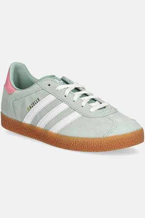 adidas Sneakersy zamszowe dziecięce GAZELLE kolor IG9152