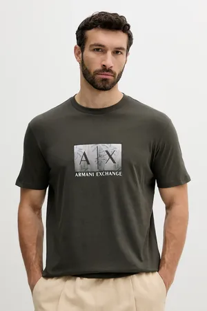 Armani Exchange T-shirt bawełniany męski kolor z nadrukiem XM000555 AF10358