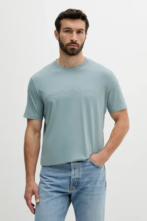 Armani Exchange T-shirt bawełniany męski kolor z aplikacją XM000554 AF10356