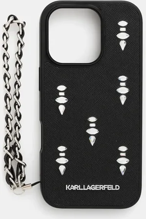 Karl Lagerfeld Etui na telefon iPhone 16 Pro kolor KLHCP16LPSADJSK