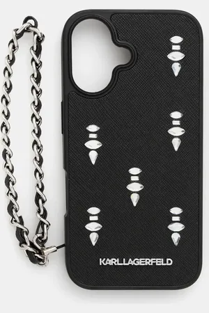 Karl Lagerfeld Etui na telefon iPhone 16 kolor KLHCP16SPSADJSK